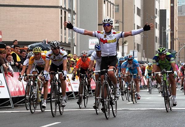 Luxemburger Kim Kirchen (High Road), 29, wins stage four of the 48th Pa&iacute;s Vasco