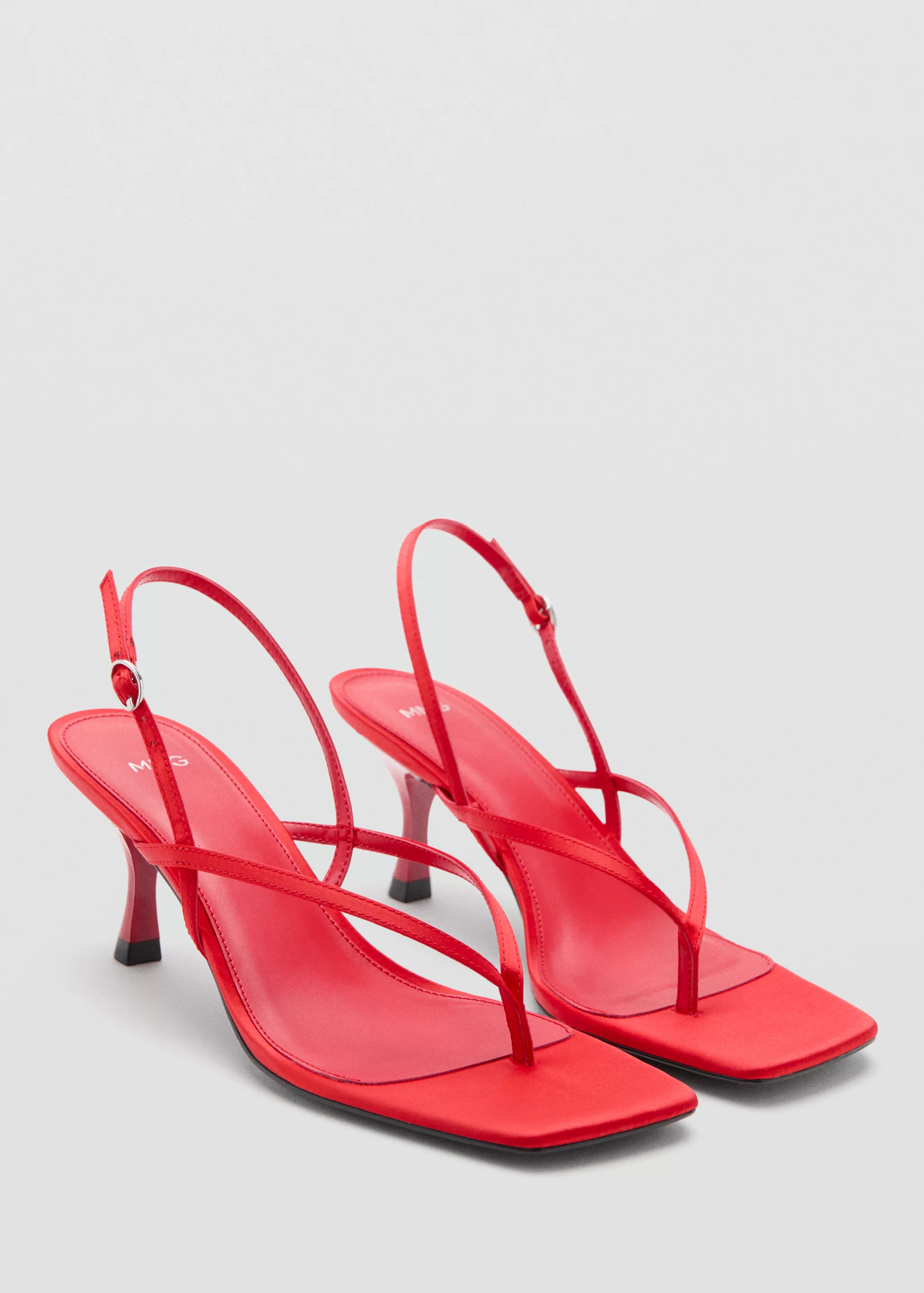 Strappy Heeled Sandals - Women | Mango United Kingdom