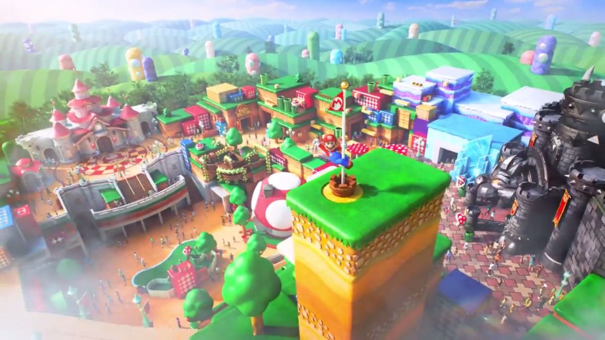 Super Nintendo World looks almost complete in new aerial shot thumbnail