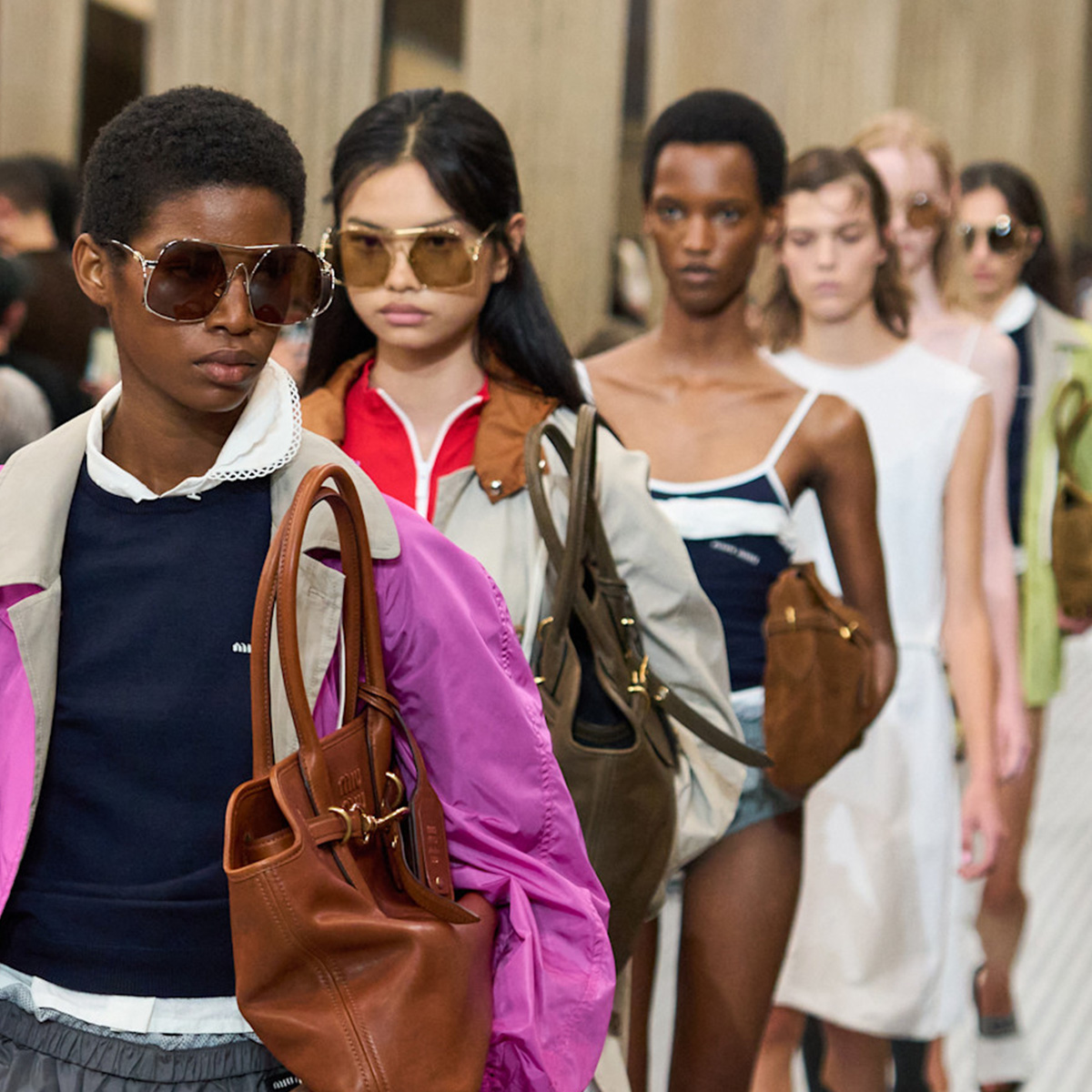 From Suede Bags to Sporty Jackets, Miu Miu's Back to Define What'll Be Cool Come Spring 2025