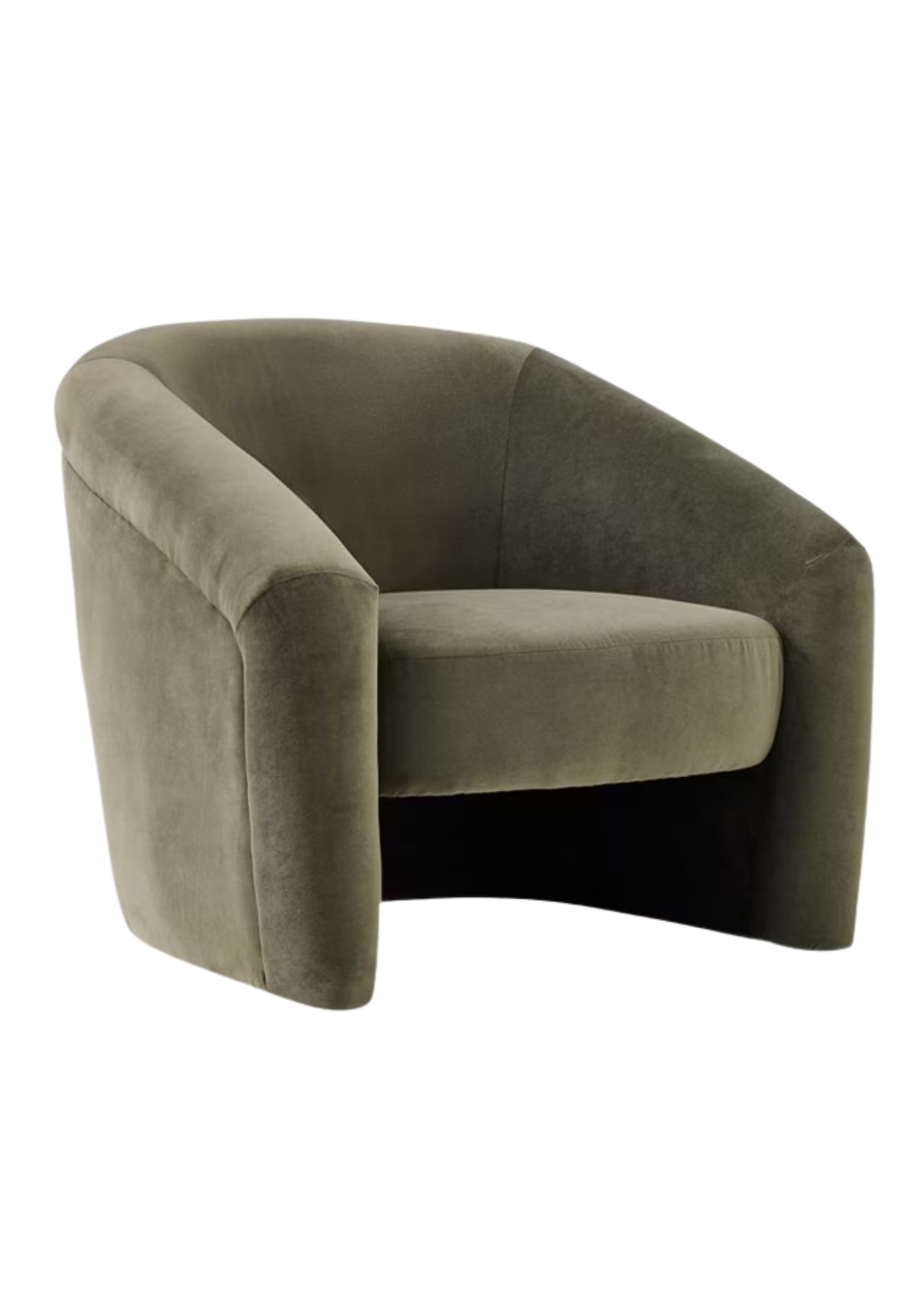 John Lewis &amp;amp; Partners, Est Elm Berra Chair, Velvet Evergreen