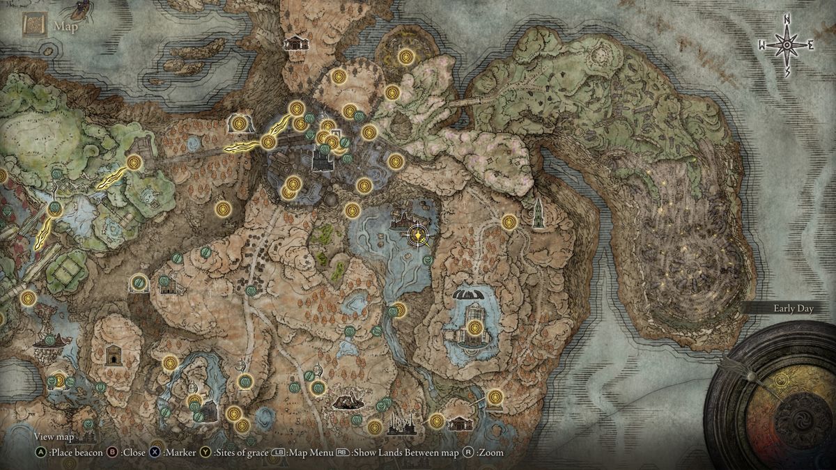 Elden Ring Stone-Sheathed Sword - Unte Ruins