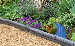 gravel path in garden