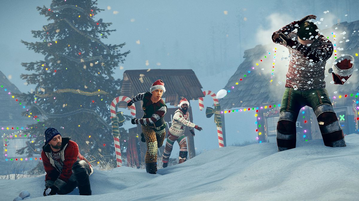 In survival game Rust, Santa Claus doesn’t care if you’ve been good or bad or really, really bad, he still has gifts for you