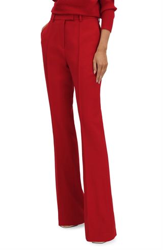 Millie Pleated Wool Blend Pants