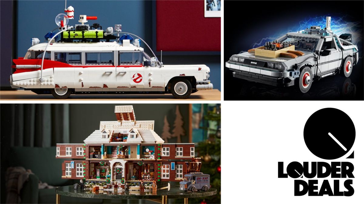 Lego Back To The Future, Ghostbusters and Home Alone kits