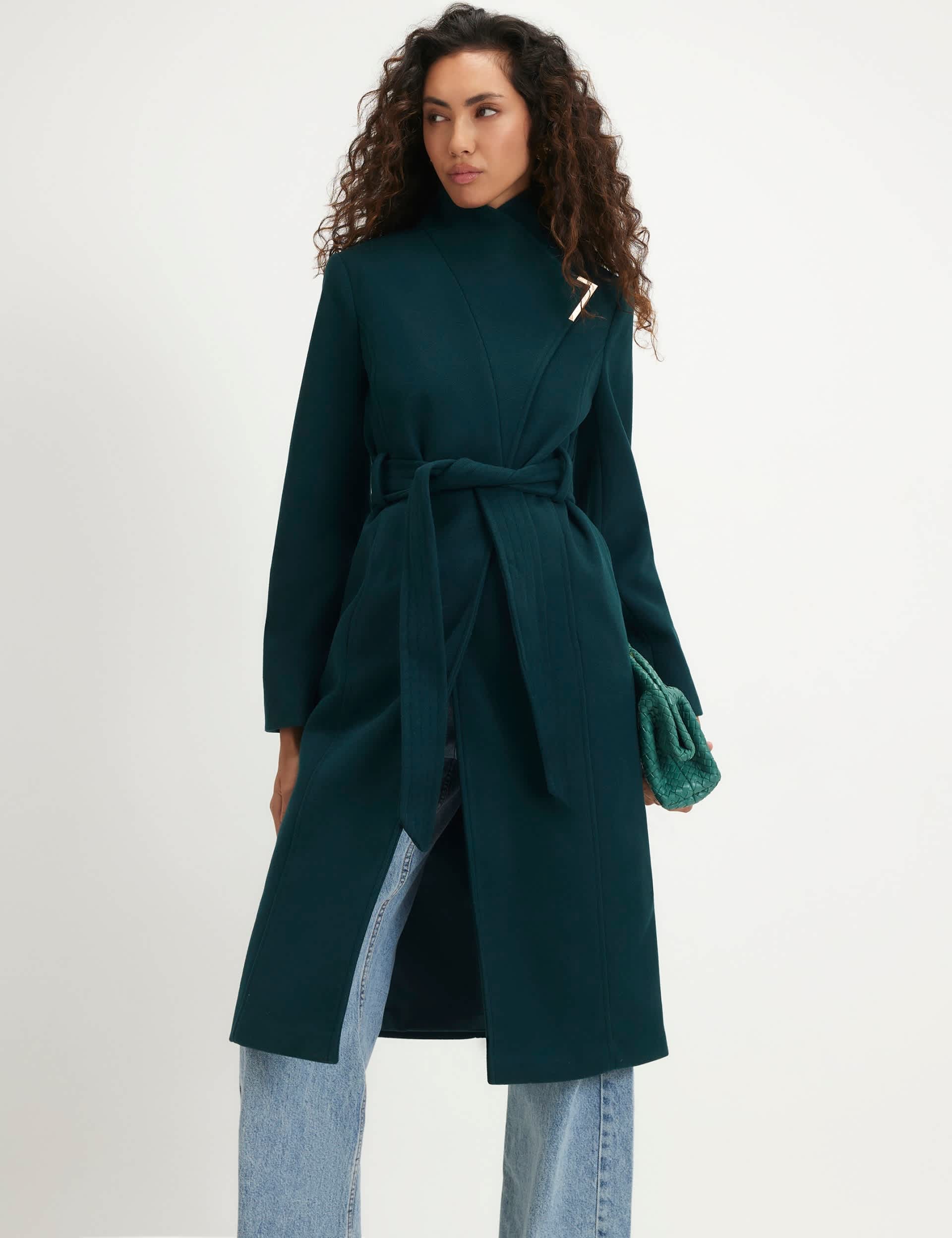 Belted Longline Robe Coat