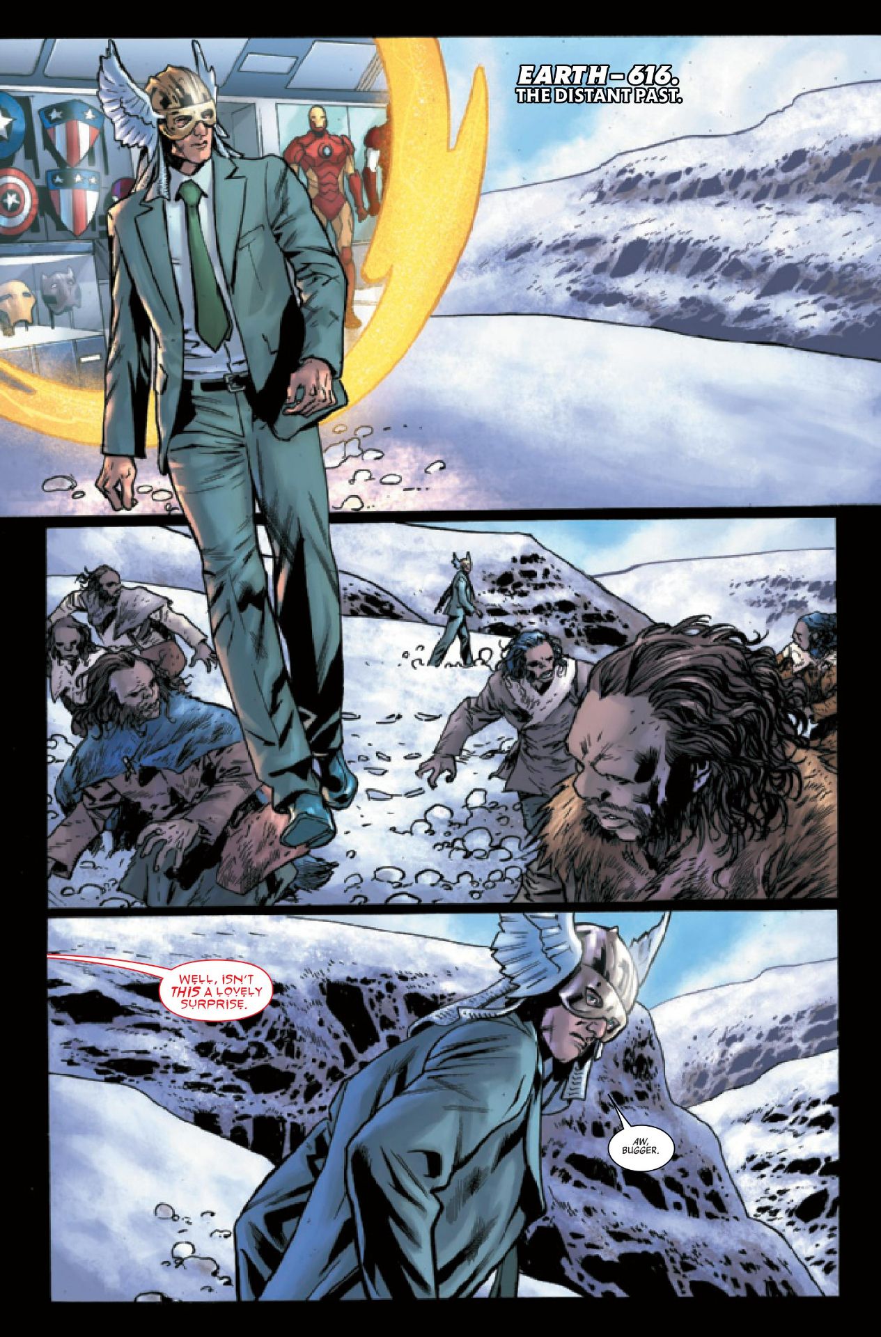 Avengers Assemble Alpha #1 art