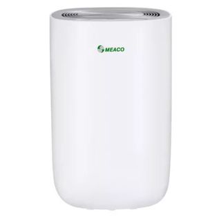 white dehumidifier with silver top