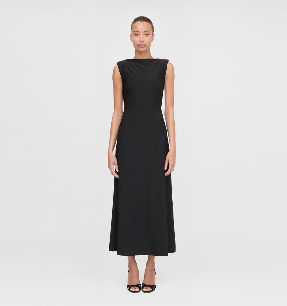 The Sloane Dress - Black Jersey