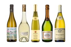 Five bottles of great-value French white wine