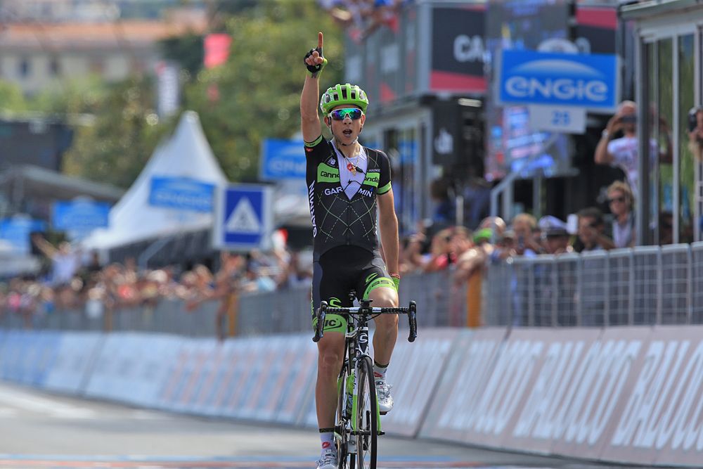Davide Formolo (Cannondale-Garmin) wins stage 4 of the Giro d'Italia