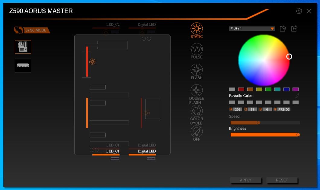 Gigabyte Z590I Aorus Ultra