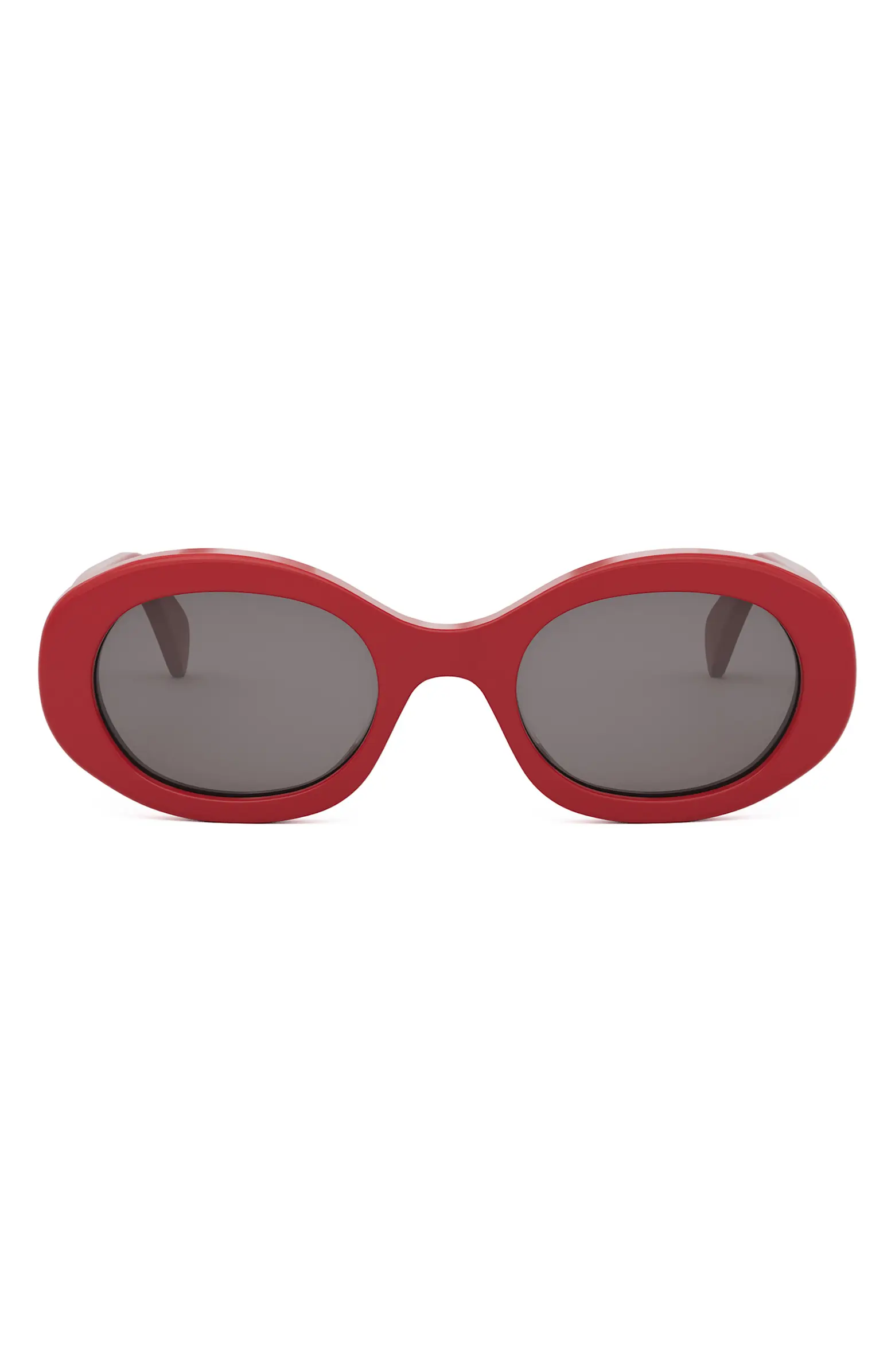 Triomphe 52mm Oval Sunglasses