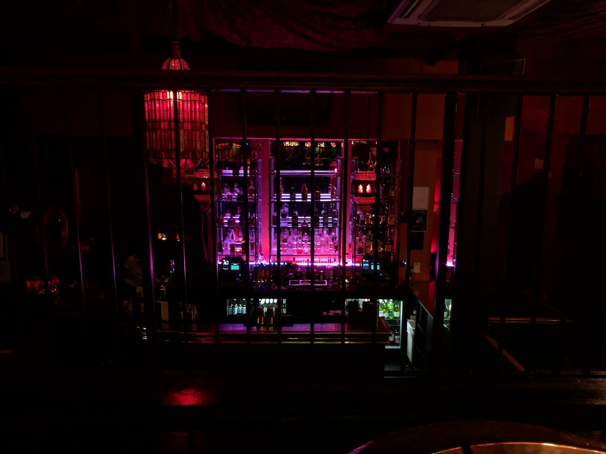 Reducing the brightness on the Pixel makes for a moodier shot