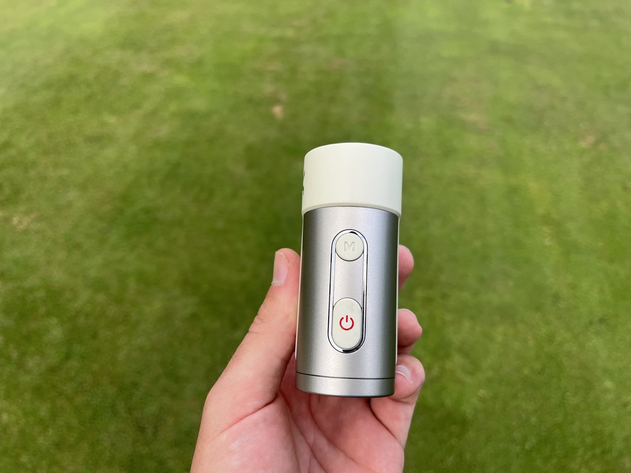 The top of the Laser Fit with two buttons