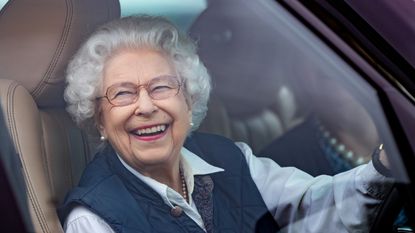 Queen driving