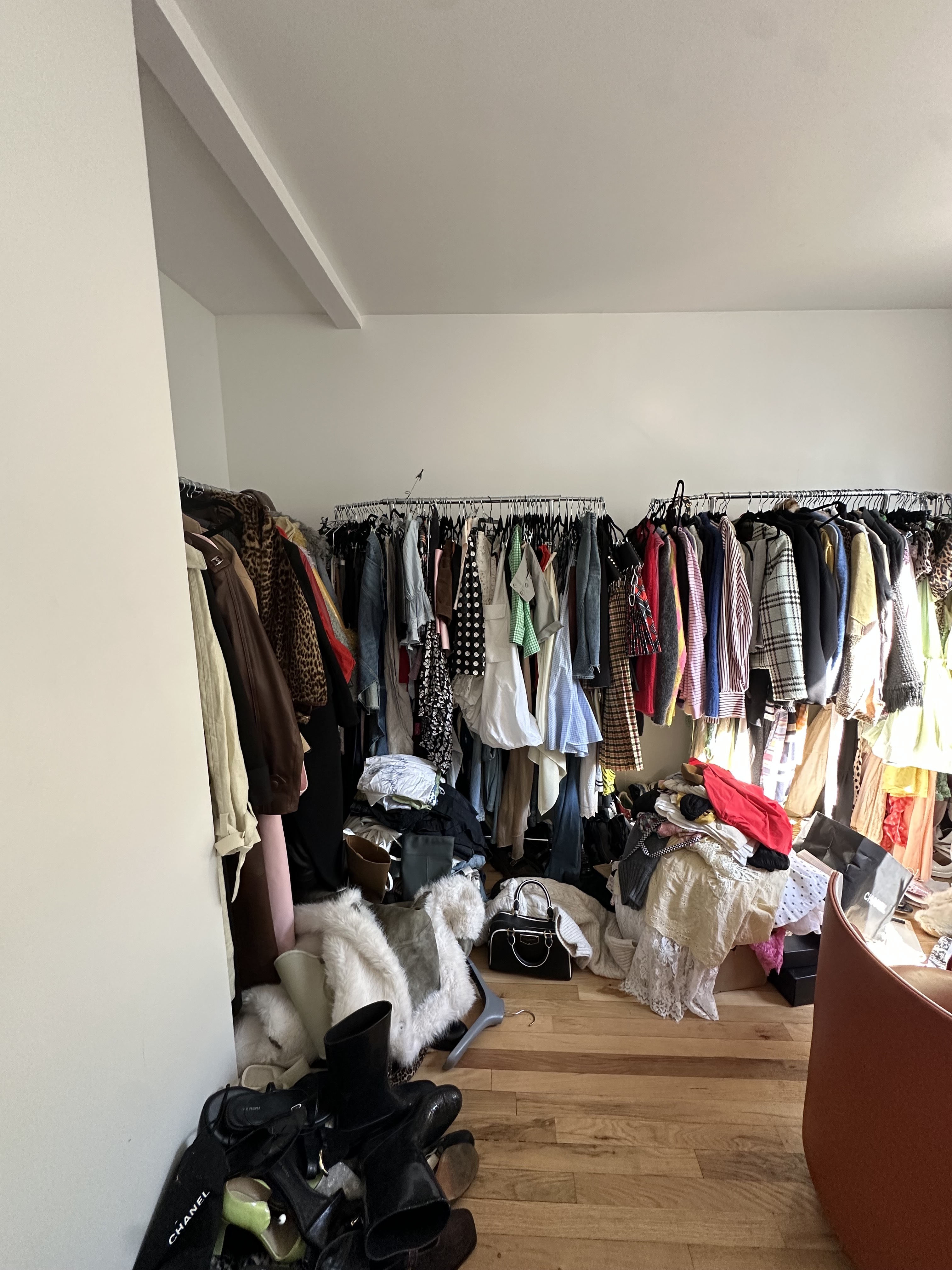 stuffed closet
