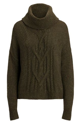 Crofter Caisyn Wool Blend Turtleneck Sweater