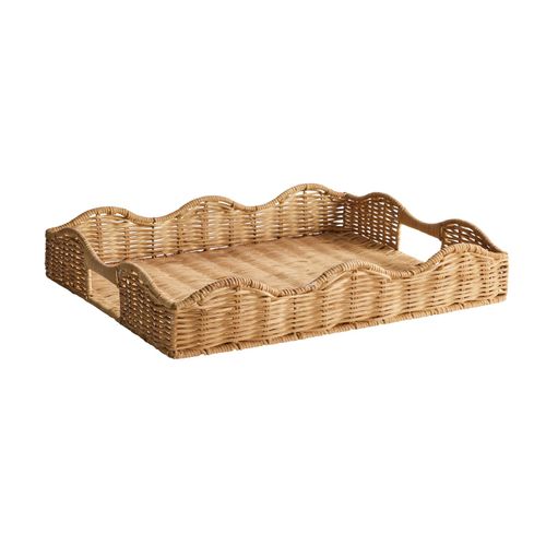 Rattan Coffee Table Tray 