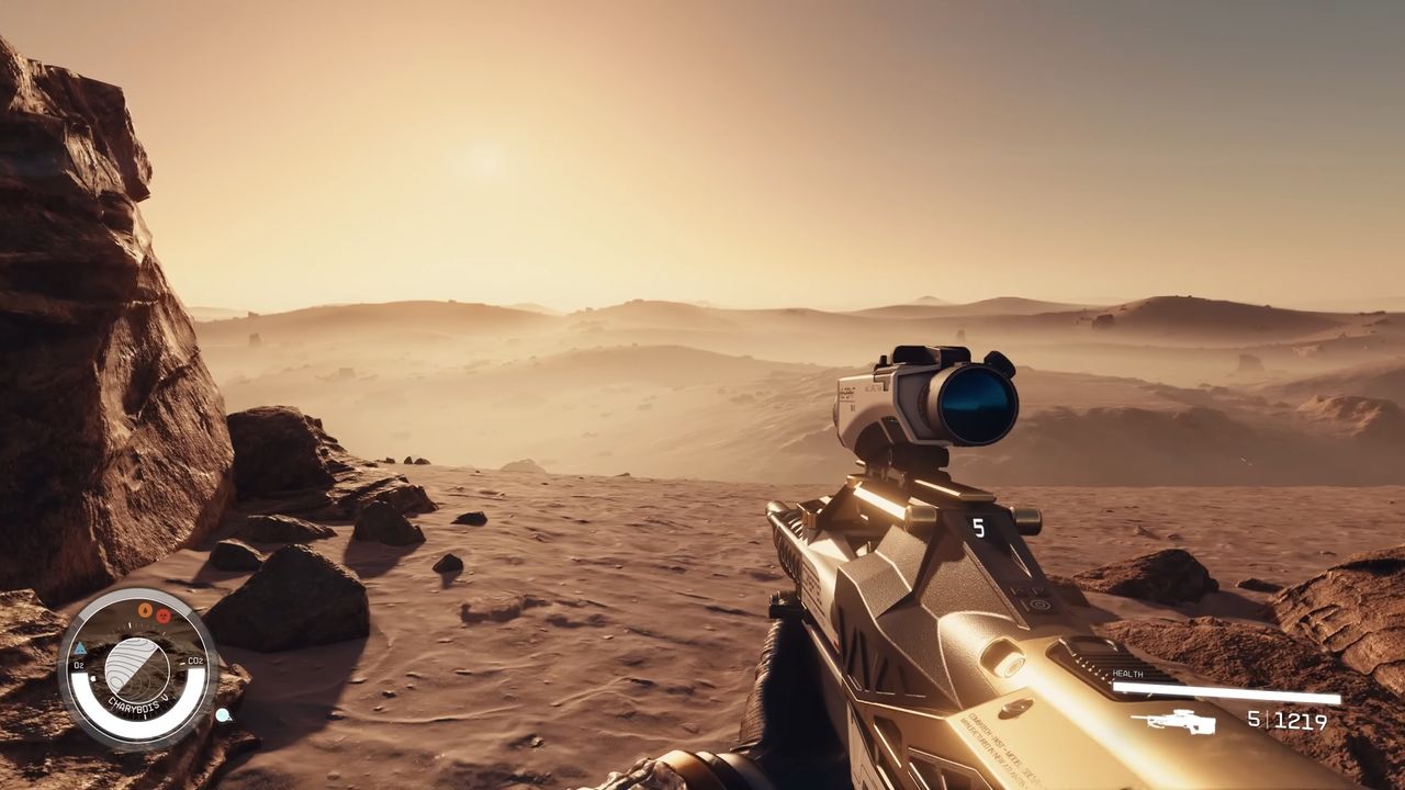 In-game screenshot of Starfield gameplay