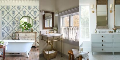 French country bathrooms