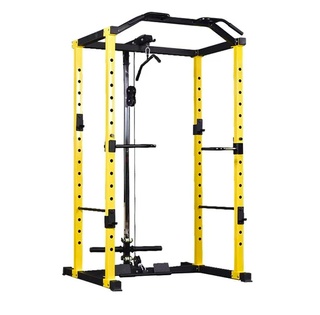 Power rack on a white background