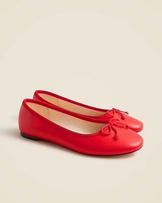 Andi Ballet Flats in Leather