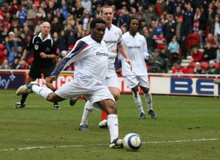 Jay-Jay Okocha helped Bolton to the Europa League