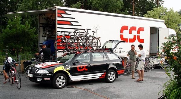 Scott and Alain Gallopin getting ready