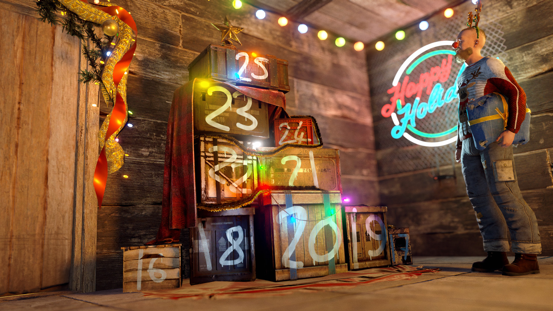 Advent calendar goodies in Rust Christmas event