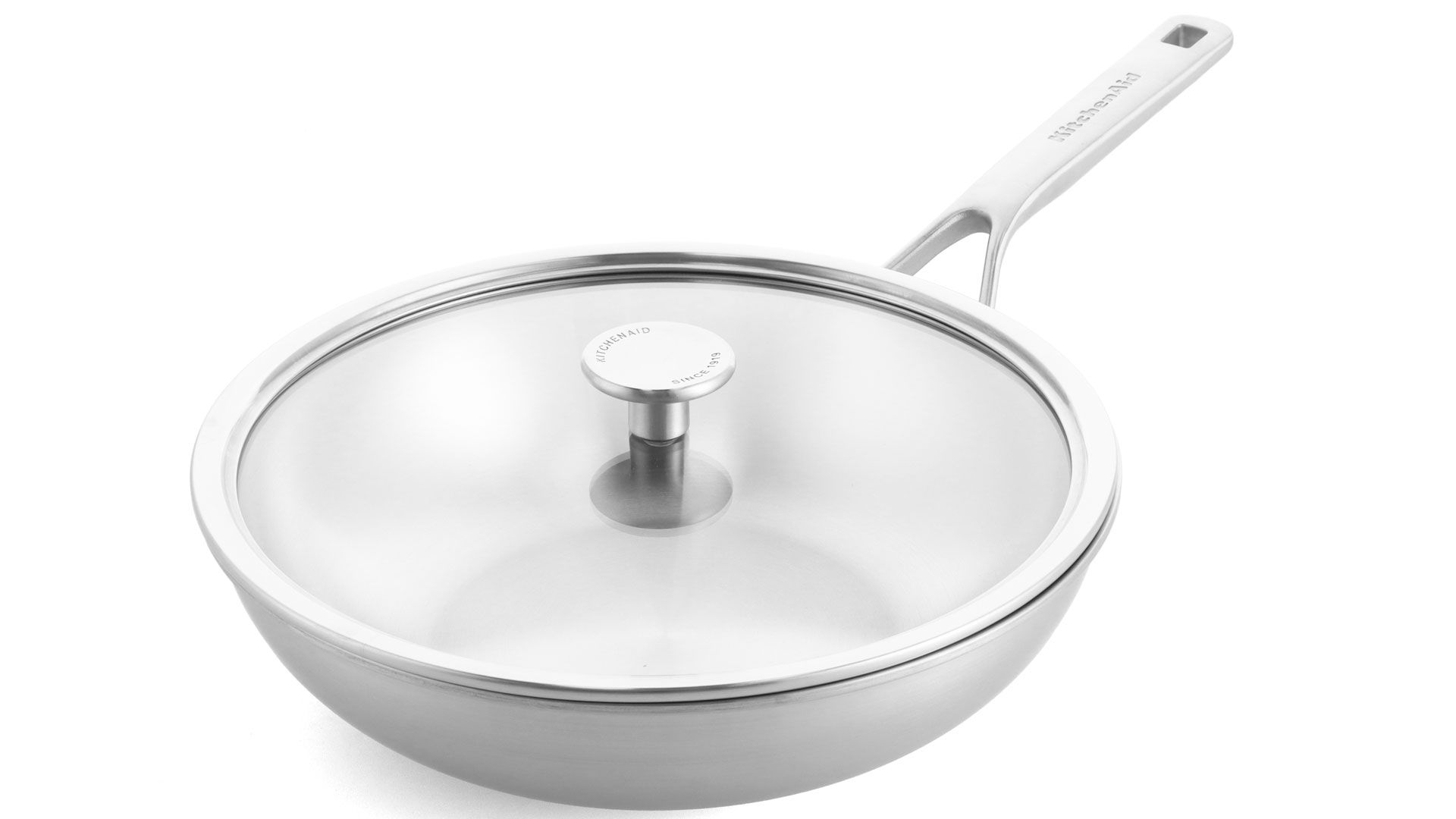 stainless steel wok by Kitchenaid included in our best induction pans round up