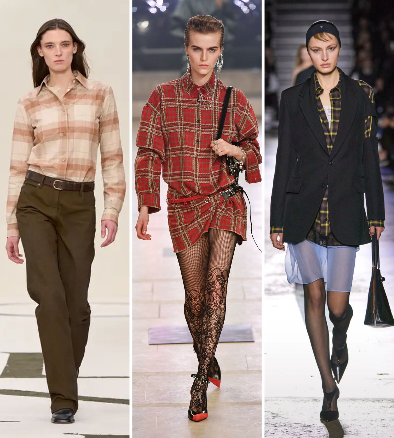 Plaid Shirts AW25 Catwalks