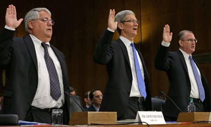 Apple testifies