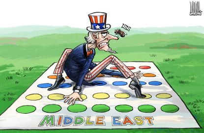 Editorial cartoon World Middle East U.S. ISIS Terrorism
