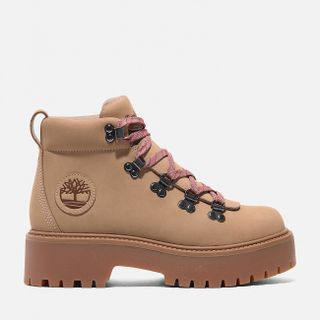 Timberland, Stone Street Mid Lace-Up Platform Hiker