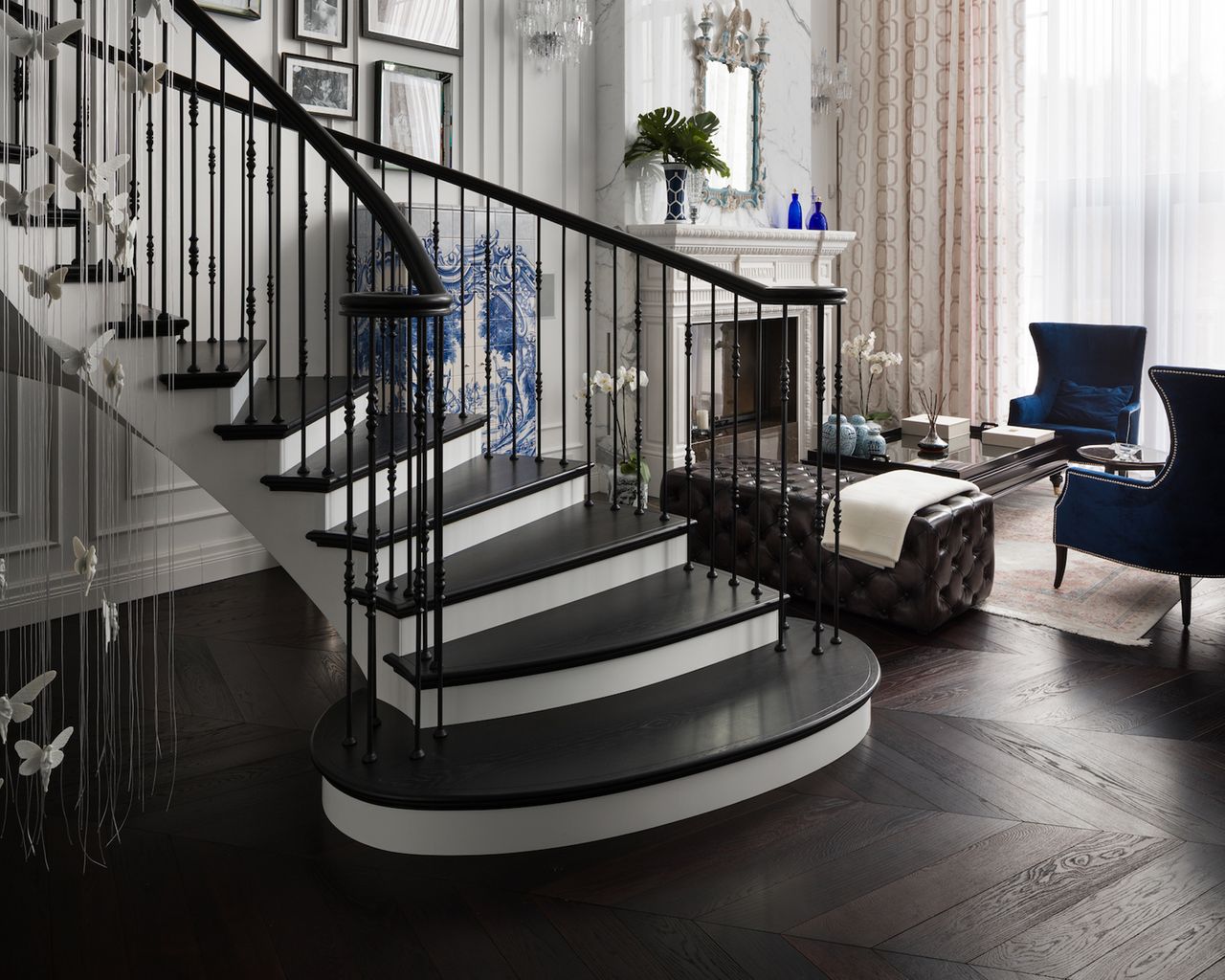 Staircase paint ideas – 17 colorful designs to upgrade your stairs ...
