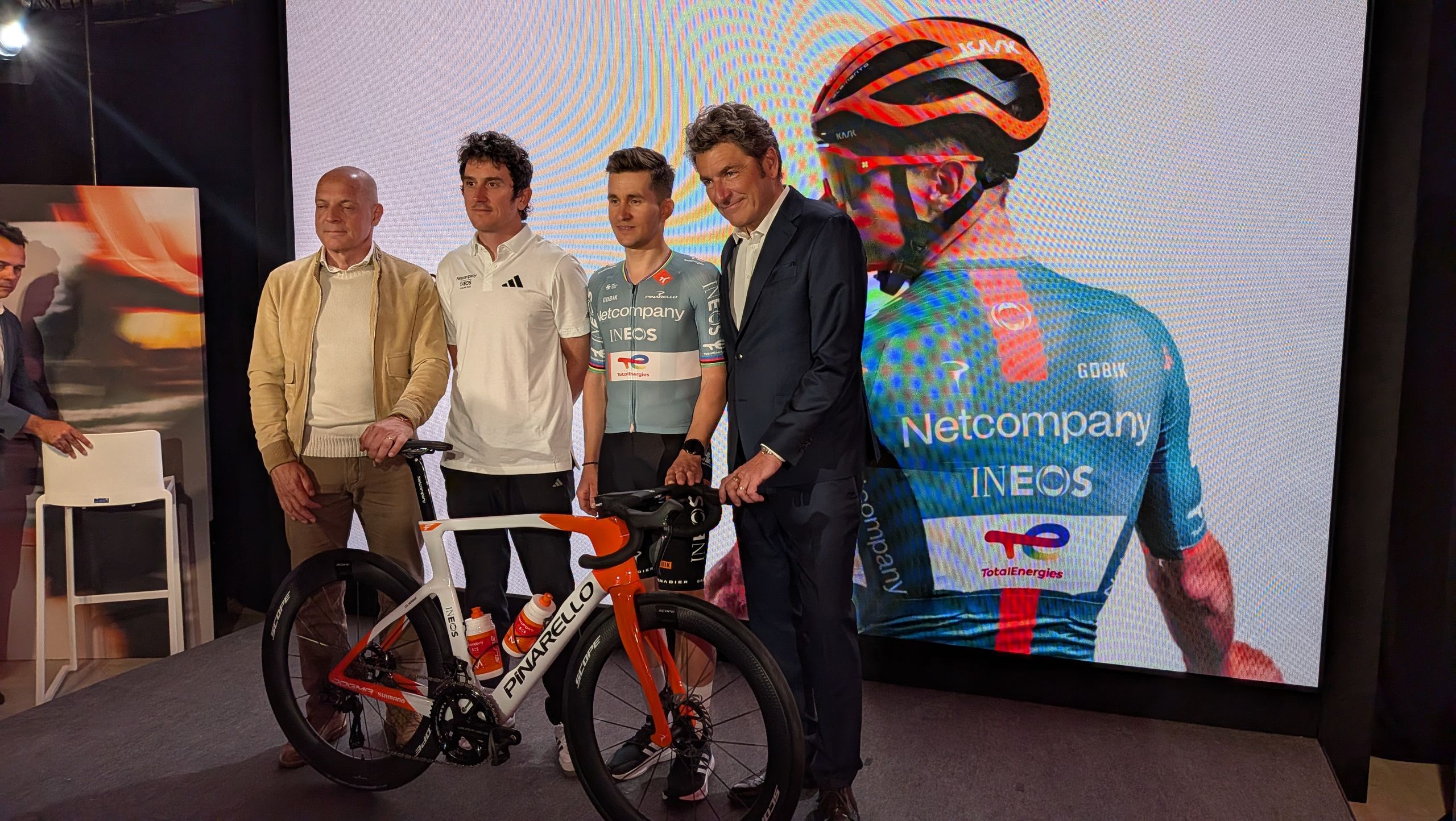  'A new era begins': INEOS Cycling signs up Netcompany for major AI push, new title sponsor 