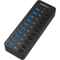 Sabrent 10-port USB Hub (HB-BU10):&nbsp;now $49 at Amazon