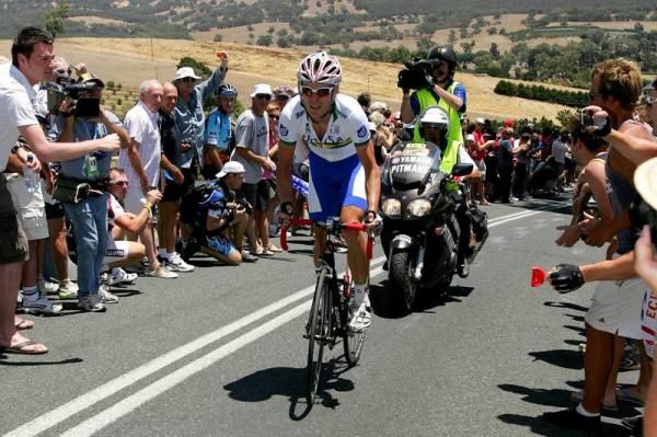 David Kemp (UniSA-Australian National Team) was aiming for a solo stage win today, but instead he protected team-mate Tim Roe's King of the Mountains lead.