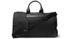 Montblanc Sartorial Jet Cross Grain Leather Trimmed Shell Duffle Bag
