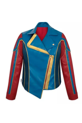 Disney Ms. Marvel Simulated Leather Jacket for Women