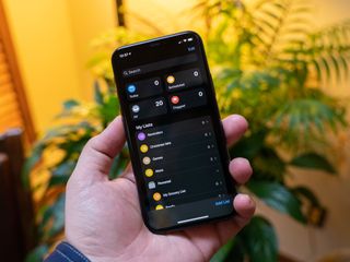 Dark Mode for Reminders app