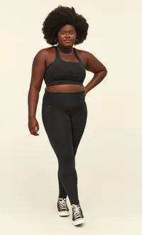Black Compressive Pocket Legging: $̶8̶8̶ &nbsp;$61.90 (30% off) | Girlfriend Collective
