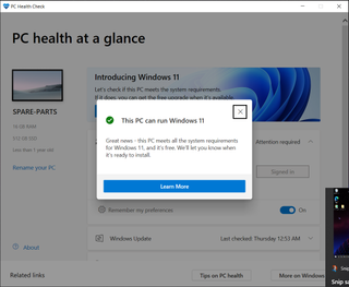 Windows 11 PC Health