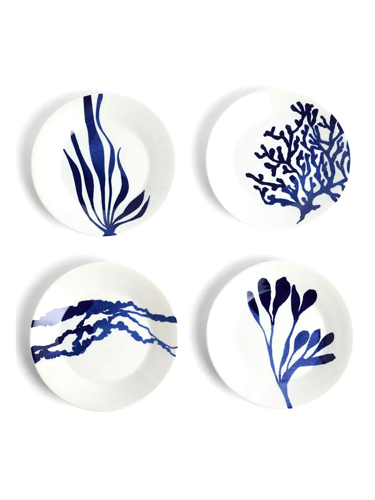 Royal Doulton
1815 Pacific Mixed Pattern Salad Plates, Set of 4