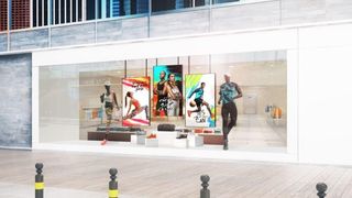 LG's new High-Brightness Outdoor Displays showcased in retail and drive-thru menu boards. 