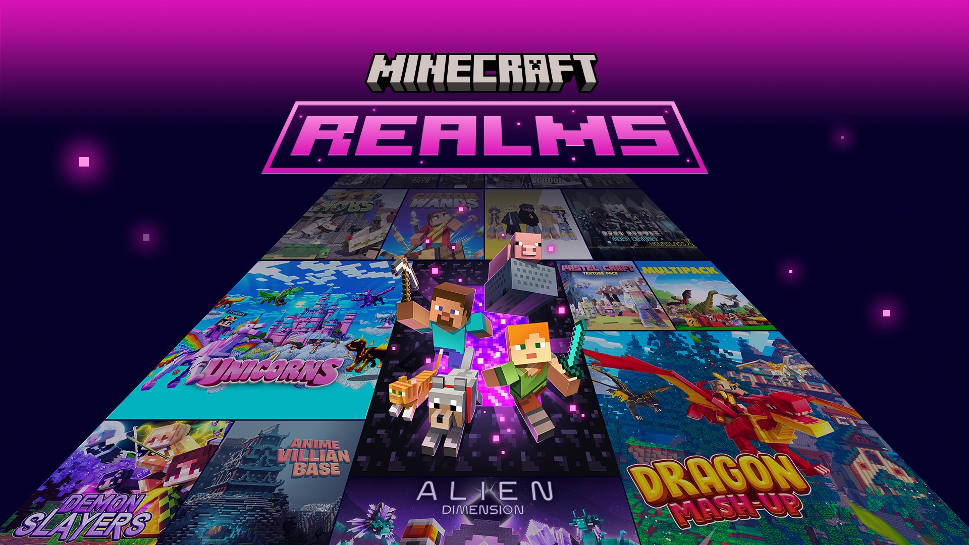 Realms: Bedrock e Realms Plus: Bedrock