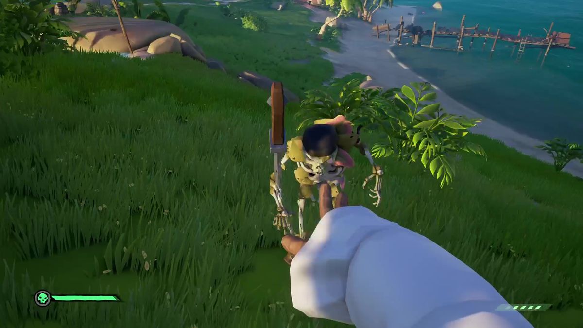 Sea of Thieves throwing knives