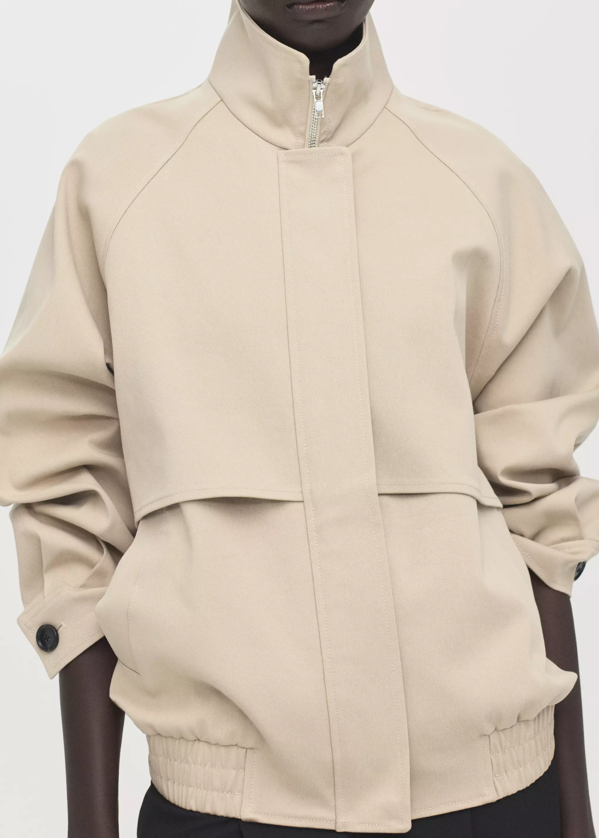 Cotton Jacket With Pockets - Women | Mango Usa
